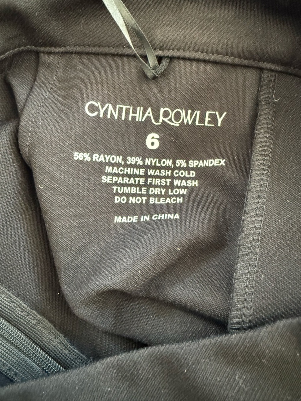 Cynthia Rowley Athena Gold Hem Cropped Pants NWT Size 6 - Picture 8 of 10